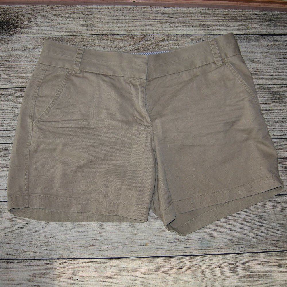 J. Crew Tan Chino Shorts 6